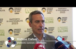 Ambiente: Ciafani (Legambiente), ‘picchi straordinari di raccolta e rigenerazione olio minerale’