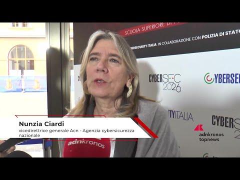 Cybersicurezza: Ciardi (Acn), ‘Cybersec evento fondamentale per costruire consapevolezza’