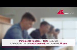In Francia stop ai social per i minori di 15 anni