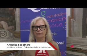 Sanità: Scopinaro (Uniamo), ‘necessaria figura gestionale al posto di pazienti e caregiver’