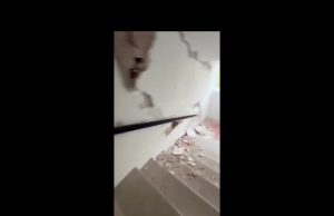 Terremoto in Venezuela, la fuga dal palazzo distrutto – Video
