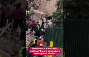 Terremoto in Venezuela, la stima: “I morti potrebbero essere più di 10mila”