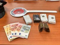Maxi sequestro di droga a Venturina Terme: oltre 4 chili tra hashish, marijuana e cocaina. Un arresto