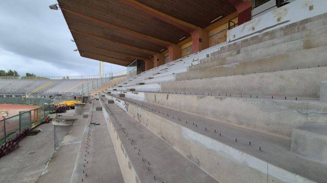 stadio lavori