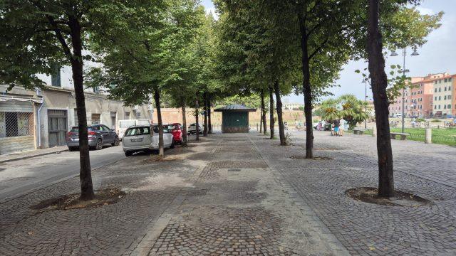 piazza Garibaldi vuota