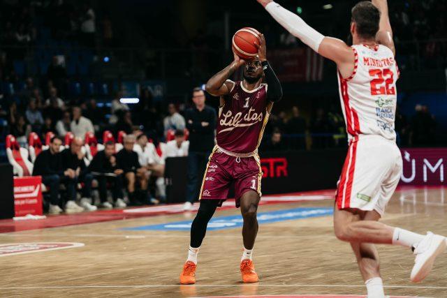 Woodson in azione (MVP della serata)