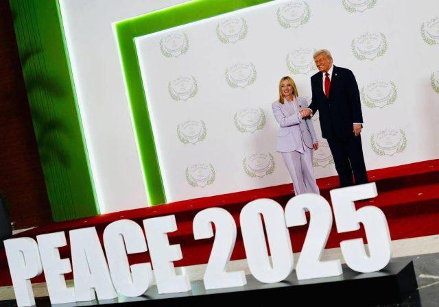 Trump lancia la fase 2 per Gaza, Meloni: “Stato palestinese se rispettati accordi”