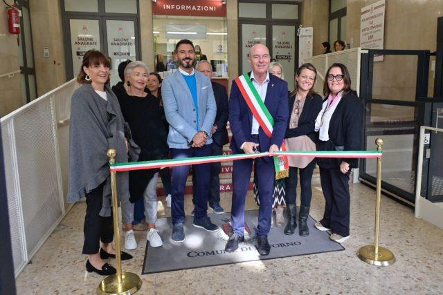 anagrafe inaugurazione nastro