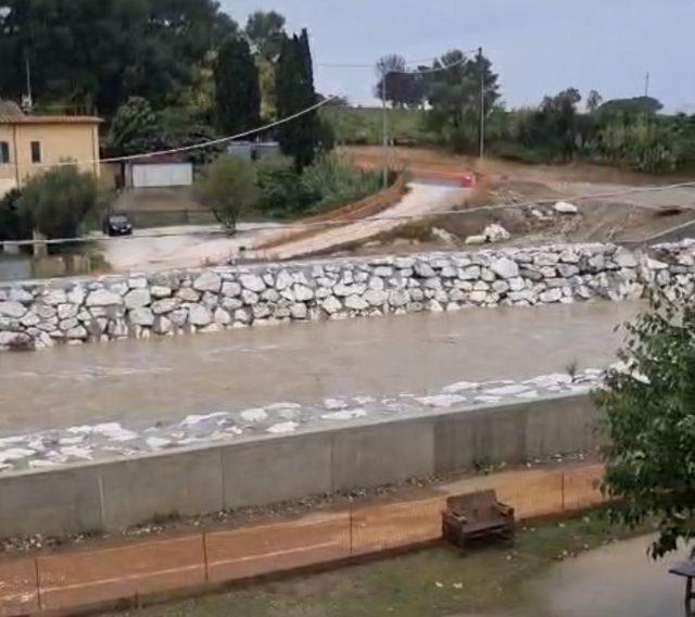 pioggia livorno vasca di colmata