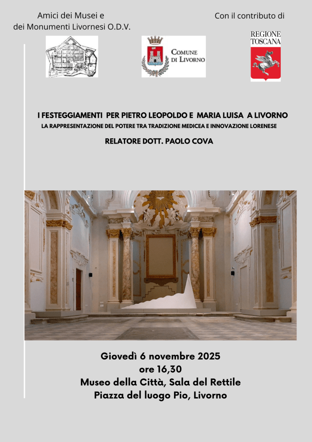 locandina Amici dei Musei - conferenza 6 novembre 2025