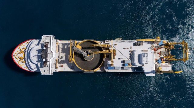 Tyrrhenian Link, Terna stabilisce un nuovo record mondiale nella posa di cavi elettrici sottomarini