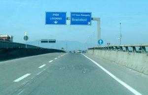 Incidente sulla Fi-Pi-Li, traffico in tilt tra Montelupo ed Empoli