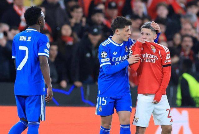 Presunto insulto razzista a Vinicius, Uefa ferma per un turno Prestianni