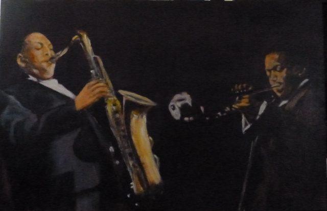 Miles-and-Coltrane-2017-Arilicico-MDF-55x85
