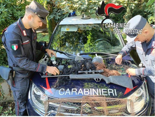 caccia forestale carabinieri