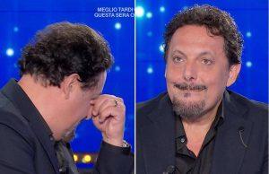 Domenica In, Enrico Brignano e la commozione: “Ho 60 anni, ormai piango sempre…”