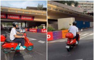 Sinner, relax a Montecarlo: ‘paparazzato’… in vespa