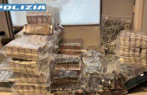 Maxi sequestro da 190 kg di droga nel milanese, due arresti