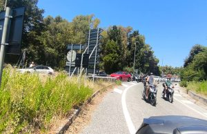 Romito bloccato, tamponamento a catena alle Vaschine