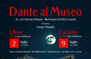 Dante al Museo il 2 e il 9 luglio a villa Henderson