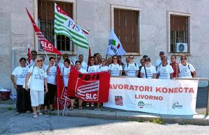 Konecta Livorno, Tim pronta a prorogare i volumi per massimo sei mesi: “Senza nuove commesse rischio chiusura”