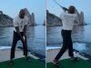 LeBron James gioca a gof… in mare. Il Codacons accusa: “Sta inquinando”