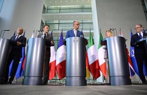 Nato, unità e più Europa nei cinque punti del summit E5 con Meloni
