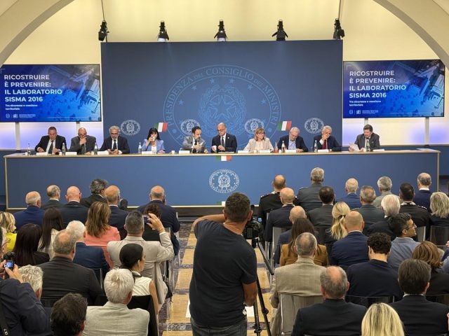 Rapporto Sisma 2016, accelera la ricostruzione e riparte l’economia