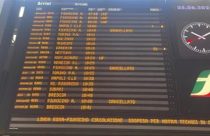 Sciopero dei treni il 23 e 24 luglio: disagi anche in Toscana, a rischio collegamenti e corse regionali