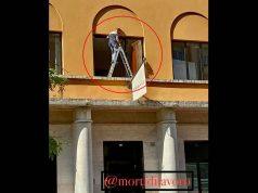 Roma, denuncia su pagina Facebook ‘Morti di lavoro’: “Operaio su scala senza protezioni in sede Federmanager”