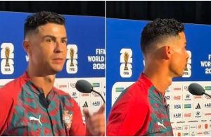 Ronaldo ‘ignora’ Messi dopo doppietta ai Mondiali: “Prossima domanda”