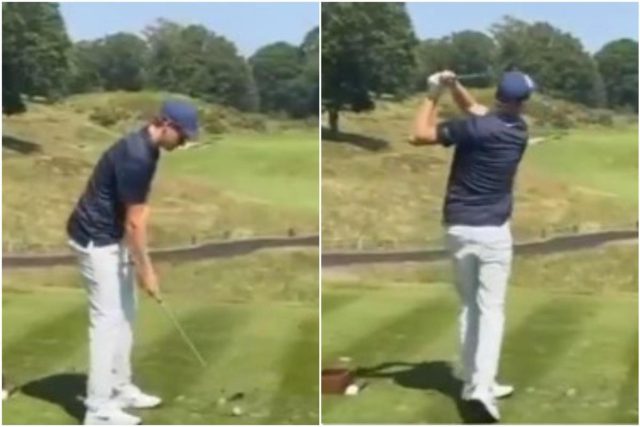 Sinner prepara Wimbledon giocando (male) a golf