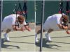 Sinner si allena, ‘strano’ esercizio a Wimbledon