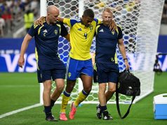 Svezia, infortunio per Hien: difensore dell’Atalanta ko contro Giappone