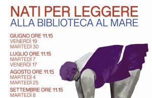 “Nati per Leggere” in riva al mare: libri e storie per i più piccoli