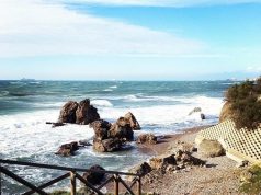 Si rompe la spalletta sul lungomare e cade da tre metri, paura per una 60 enne livornese