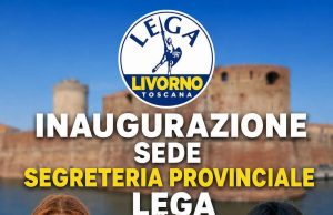 Nuova sede della Lega di Salvini anche a Livorno