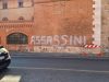 Abderrahim Fakir, apparse scritte contro la Polizia a Pisa