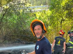 Incendio questo pomeriggio a Montenero