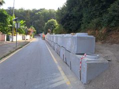 Al via i lavori di consolidamento della scarpata lungo la via della Cerreta a Nugola